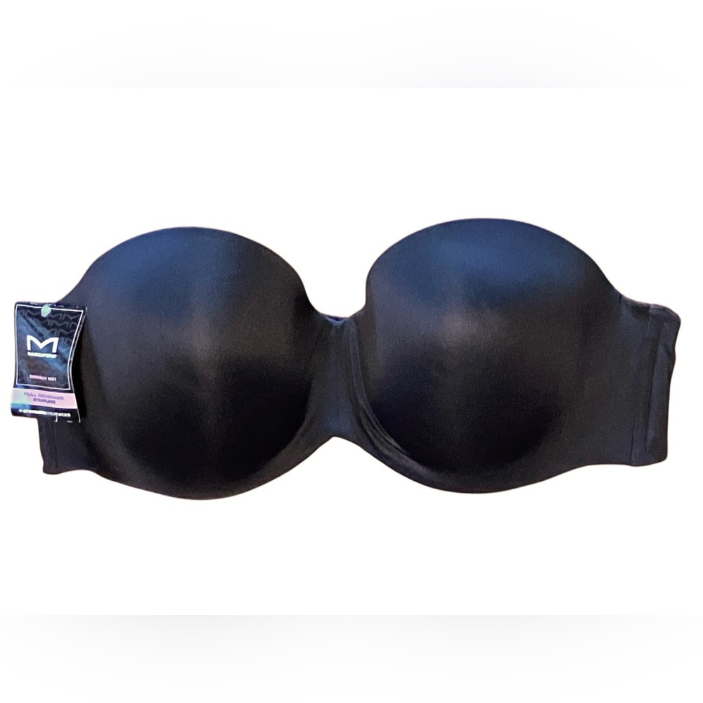Maidenform Basically Sexy Full Coverage Strapless Bra Black 42C NWT SN0004